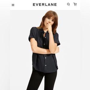 Everlane Japanese Go-Weave Light Square Shirt
